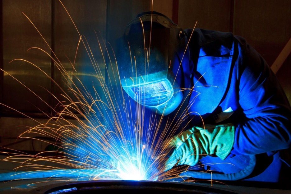 Welding booths at Diversitech 
